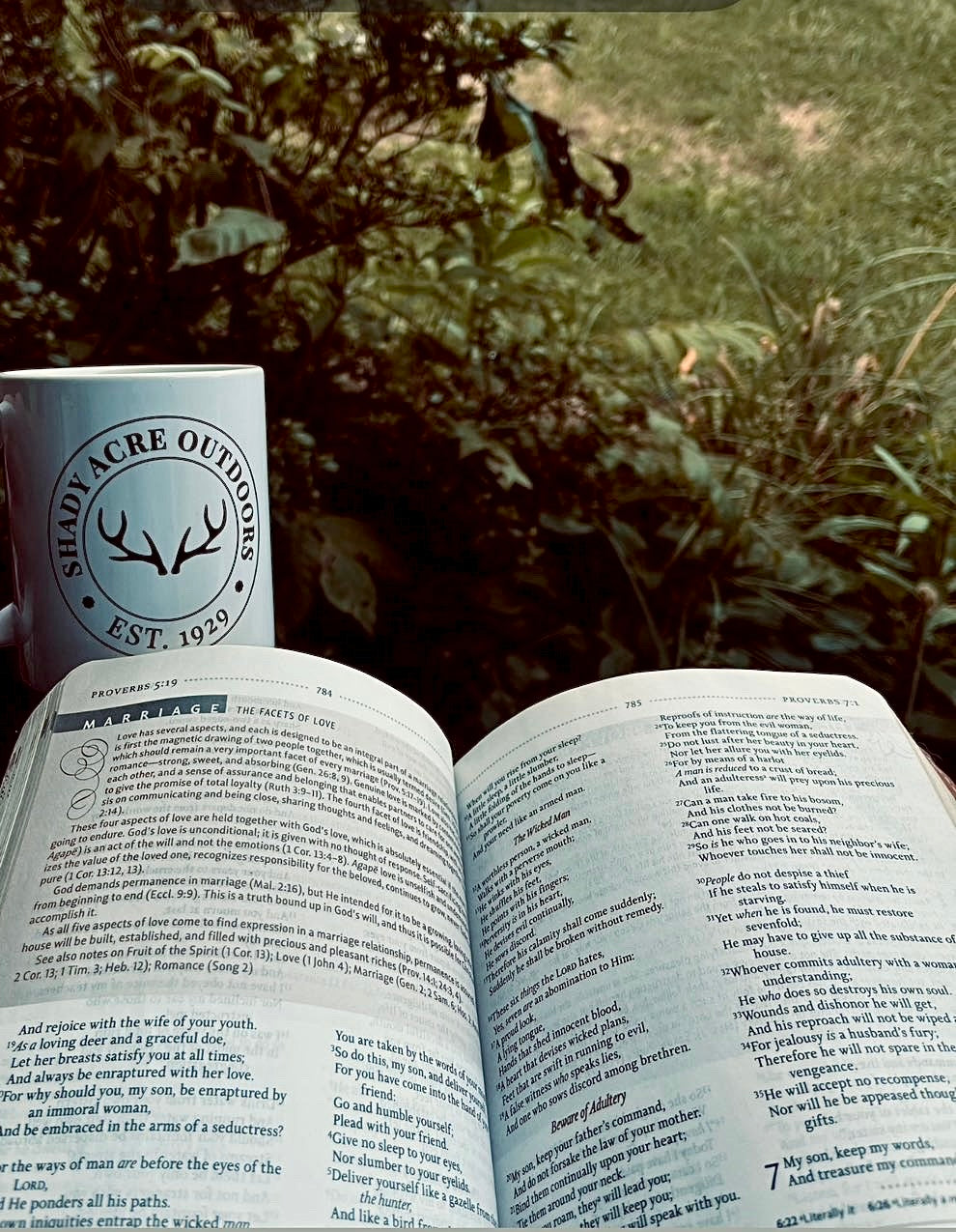 Shady Acre Outdoors coffee mug