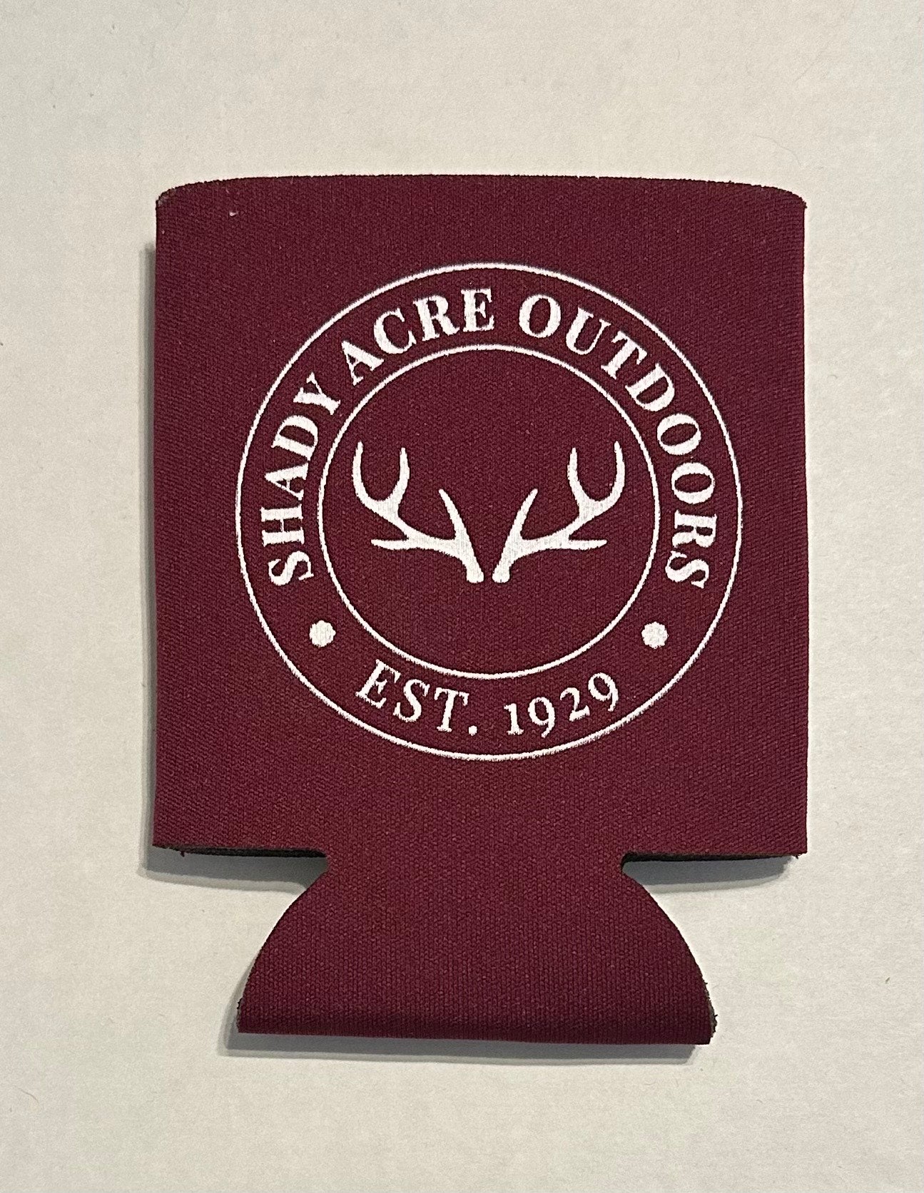 Shady Acre can koozie